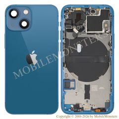 Cover iPhone 13 Mini (A2628) Battery cover (Used condition A) Blue