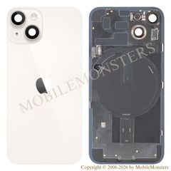 Korpuss iPhone 14 (A2882) Baterijas vāciņš (Lietots A stavoklis) Balts