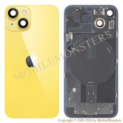 Cover iPhone 14 (A2882) Battery cover (Used condition A) Yellow
