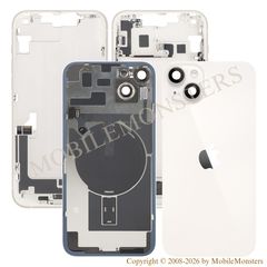 Cover iPhone 14 Plus (A2886) Battery cover (Used condition A) White