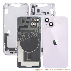Korpuss iPhone 14 Plus (A2886) Baterijas vāciņš (Lietots A stavoklis) Violets