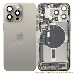 Cover iPhone 15 Pro Max Battery cover (Used condition A) Titanium