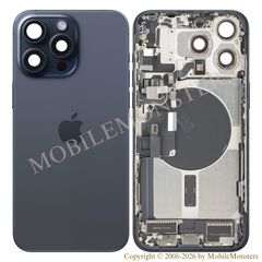 Корпус iPhone 15 Pro Max Крышка батареи (Пользованый состояние А) Синий