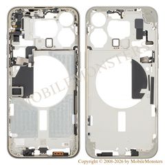 Korpuss iPhone 15 Pro Max Videja daļa (Lietots A stavoklis) Natural Titanium