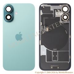 Korpuss iPhone 16 Baterijas vāciņš (Lietots A stavoklis) Zaļš