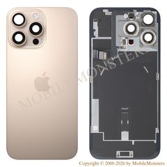 Cover iPhone 16 Pro Max Battery cover (Used condition A) Gold