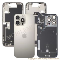 Cover iPhone 16 Pro Max Battery cover Middle cover (Used condition A) Titanium