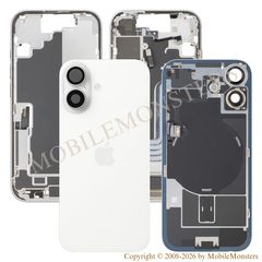 Cover iPhone 17 Battery cover Middle cover (Used condition A) White