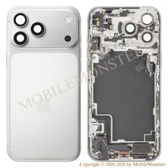 Cover iPhone 17 Pro Max Battery cover Middle cover (Used condition A) Silver