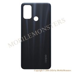 Korpuss Oppo A53 4G Baterijas vāciņš (Service pack) Melns