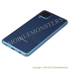 Корпус Samsung SM-A125F Galaxy A12 Крышка батареи, (Service pack) Синяя