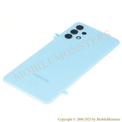 Korpuss Samsung SM-A325F Galaxy A32 4G Baterijas vāciņš, (Service pack) Zils