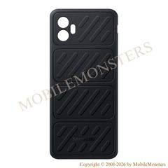 Korpuss Samsung SM-G766 Galaxy XCover 7 Pro Baterijas vāciņš (Service pack) Melns