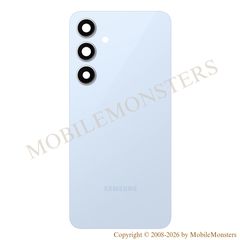 Korpuss Samsung SM-S721B Galaxy S24 FE Baterijas vāciņš (Service pack) Gaiši zils