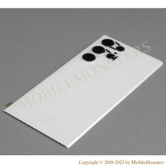 Корпус Samsung SM-S908B Galaxy S22 Ultra Крышка батареи, (Service pack) Белый