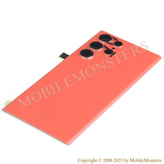 Cover Samsung SM-S908B Galaxy S22 Ultra Battery cover, (Service pack) Red