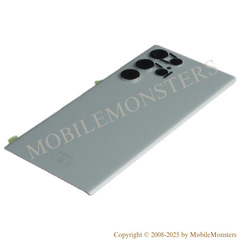 Корпус Samsung SM-S908B Galaxy S22 Ultra Крышка батареи, (Service pack) Голубой