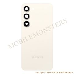 Корпус Samsung SM-S911B Galaxy S23 Крышка батареи (Service pack) Золотой