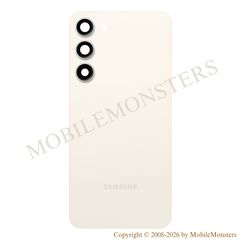 Корпус Samsung SM-S916 Galaxy S23+ Крышка батареи (Service pack) Золотой