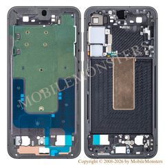 Корпус Samsung SM-S916 Galaxy S23+ Средняя часть (Service pack) Чёрный
