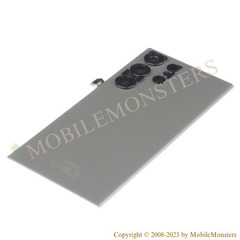 Корпус Samsung SM-S918B Galaxy S23 Ultra Крышка батареи, (Service pack) Graphite