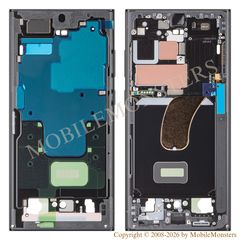 Cover Samsung SM-S918B Galaxy S23 Ultra Middle cover (Service pack) Graphite