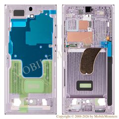Korpuss Samsung SM-S918B Galaxy S23 Ultra Videja daļa, (Service pack) Violets 