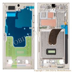 Korpuss Samsung SM-S918B Galaxy S23 Ultra Videja daļa (Service pack) Zelts