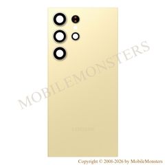 Korpuss Samsung SM-S928B Galaxy S24 Ultra Baterijas vāciņš (Service pack) Dzeltens