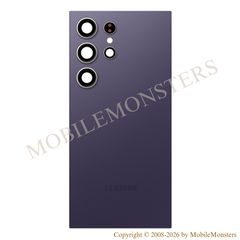 Korpuss Samsung SM-S928B Galaxy S24 Ultra Baterijas vāciņš (Service pack) Violets