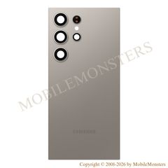 Корпус Samsung SM-S928B Galaxy S24 Ultra Крышка батареи, (Service pack) Graphite