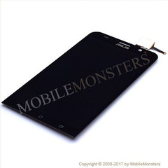 Дисплей Asus Zenfone 2 ZE550ML с Тачскрином и Стеклом Чёрный