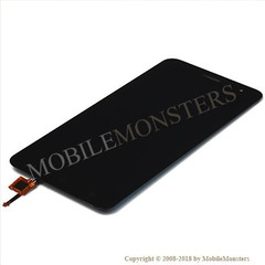 Displejs Asus Zenfone 3 ZE552KL ar Skārienjūtīgo stiklu Melns