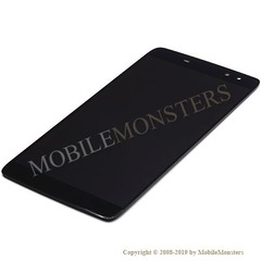 Displejs BlackBerry DTEK60 ar Skārienjūtīgo stiklu Melns