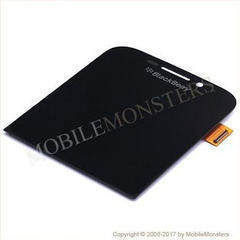 Дисплей BlackBerry Q20 Classic с Тачскрином и Стеклом Чёрный