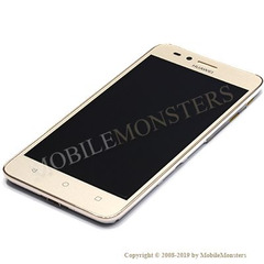 Дисплей Huawei Y3 II (2) (LUA-L21) с Тачскрином, стеклом и рамкой Золотой