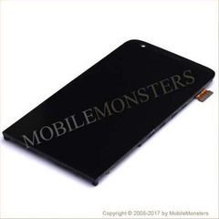 Дисплей LG H840 G5 SE с Тачскрином, стеклом и рамкой Чёрный