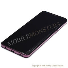 Дисплей Samsung SM-G960F Galaxy S9 с Тачскрином, стеклом и рамкой Фиолетовый