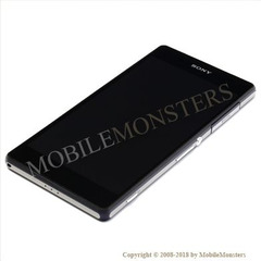 Lcd Sony D6503 Xperia Z2 with Touchscreen, lens and front frame Black