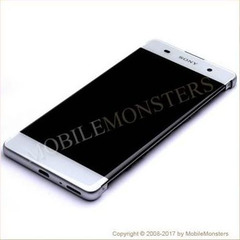 Дисплей Sony F3111 Xperia XA с Тачскрином, стеклом и рамкой Белый