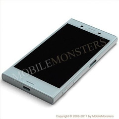 Displejs Sony F5321 Xperia X Compact ar Skārienjūtīgo stiklu Gaiši zils