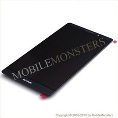 Displejs Huawei Ascend Mate 8 (NXT-L29) ar Skārienjūtīgo stiklu Melns