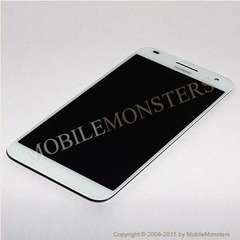 Displejs Huawei Ascend G7 ar Skārienjūtīgo stiklu Balts