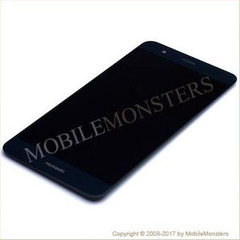 Дисплей Huawei P10 Lite (WAS-LX1) с Тачскрином и Стеклом Синий