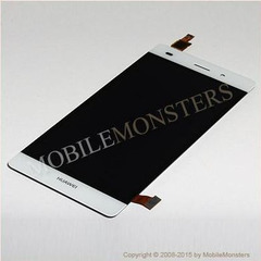 Lcd Huawei P8 Lite (ALE-L21) with Touchscreen and Lens White