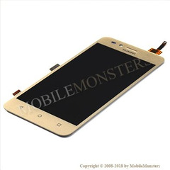 Дисплей Huawei Y3 II (2) (LUA-L21) с Тачскрином и Стеклом Золотой