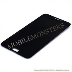 Дисплей Meizu M2 Note с Тачскрином и Стеклом Чёрный