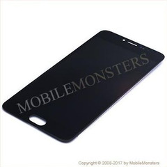 Дисплей Meizu M3 Note с Тачскрином и Стеклом Чёрный