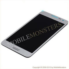 Displejs Samsung SM-A300F Galaxy A3 ar Skārienjūtīgo stiklu Sudrabs