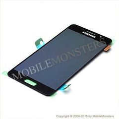Дисплей Samsung SM-A310F Galaxy A3 (2016) с Тачскрином и Стеклом Чёрный